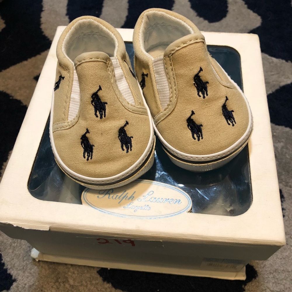 🎉HOST PICK🎉 Infant Ralph Lauren Slip Ons